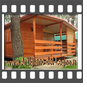 Casette in Legno - Case Mobili - Preingressi  Roulotte Caravan - Tettoie e Coperture - Porticati - Pedane - Costruzioni per campeggi - Carrozzoni Gitani - Bungalow - Casette da giardino