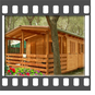 Casette in Legno - Case Mobili - Preingressi  Roulotte Caravan - Tettoie e Coperture - Porticati - Pedane - Costruzioni per campeggi - Carrozzoni Gitani - Bungalow - Casette da giardino
