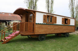 Carrozzone gitano - Gypsy Home - Carrozza in legno - Carrozza Tzigana - Carrozza zingara