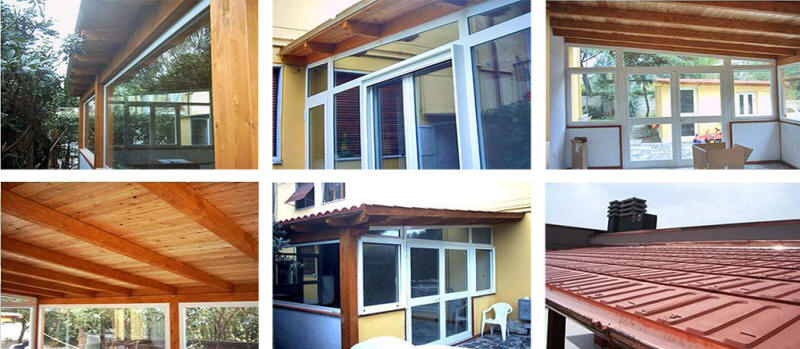 Porticati - Casette in legno - Preingressi - Case Mobili