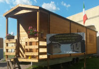 Casette in Legno - Case Mobili - Preingressi  Roulotte - Tettoie e Coperture Caravan - Porticati - Pedane - Costruzioni per campeggi - Sarzana - La Spezia - Liguria