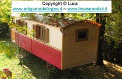 Carrozzone gitano - Gypsy Home - Carrozza in legno - Carrozza Tzigana - Carrozza zingara