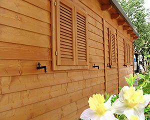 Case mobili e casette in legno - Preingressi Roulotte e Caravan