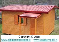 Casette in legno, Case Mobili, Preingessi Roulotte, Tettoie, Pedane, Coperture Verande