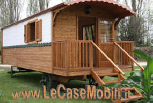 Case mobili e casette in legno - Preingressi Roulotte - Tettoie - Pedane