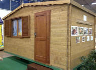 Casette in legno, Case Mobili, Preingessi Roulotte, Tettoie, Pedane, Coperture Verande