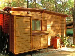 Case mobili e casette in legno - Preingressi Roulotte e Caravan